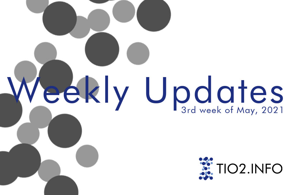 TiO2 market analysis weekly updates, 3rd May 2021