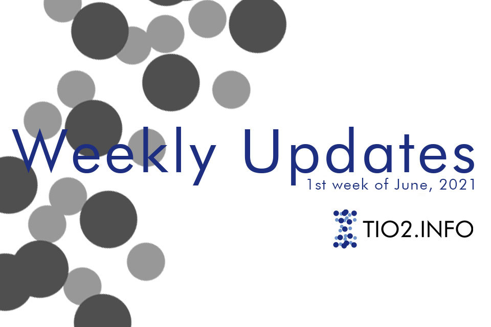 TiO2 market analysis weekly updates, 1st week of June, 2021